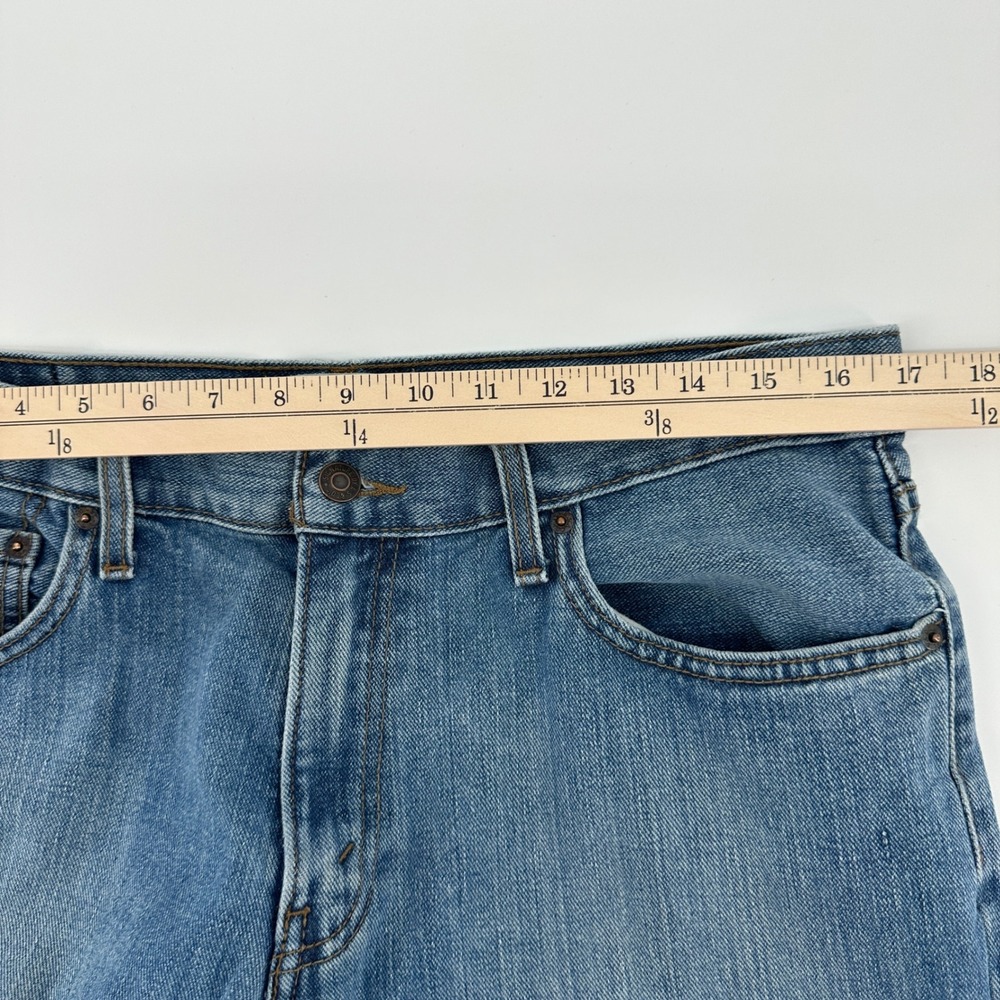 Signature by Levi Strauss & Co Mens 34x30 Bootcut Jeans Medium‎ Wash - Picture 10 of 13